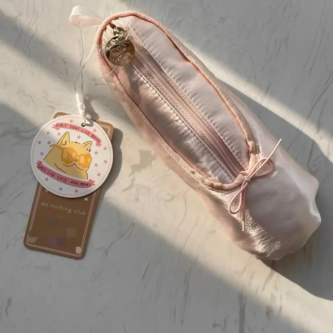 Сладък карикатура сладък балет обувки писалка чанта училищни пособия Kawaii молив случай момиче сладък чанта червило грим писалка чанта за съхранение