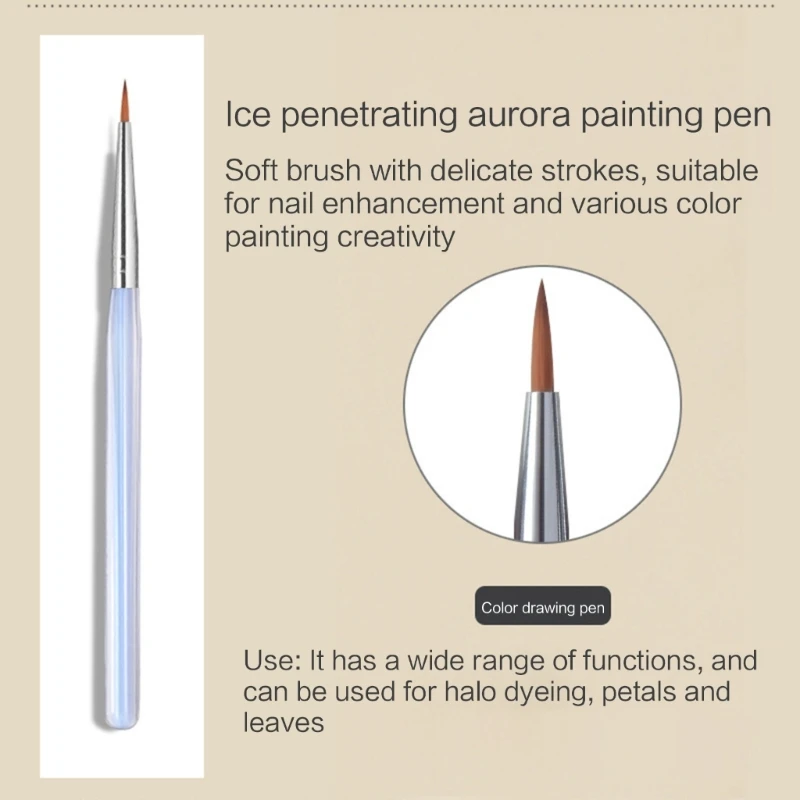 5 парчета дизайн инструмент изкуство четки линейни четки DIY маникюр инструмент дропшипинг