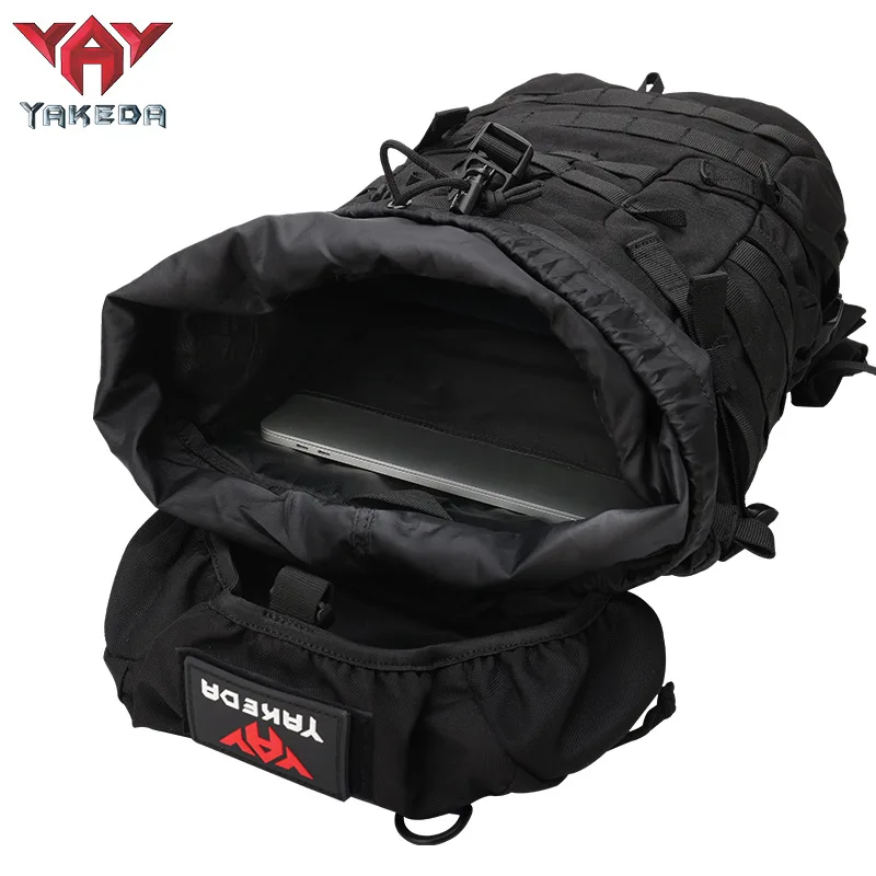 Yakeda 60L MOLLE Тактическа чанта Открит туризъм Къмпинг раница Алпинизъм Многофункционална военна раница