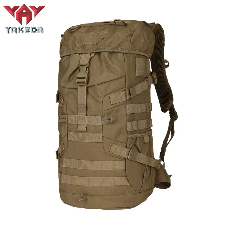 Yakeda 60L MOLLE Тактическа чанта Открит туризъм Къмпинг раница Алпинизъм Многофункционална военна раница