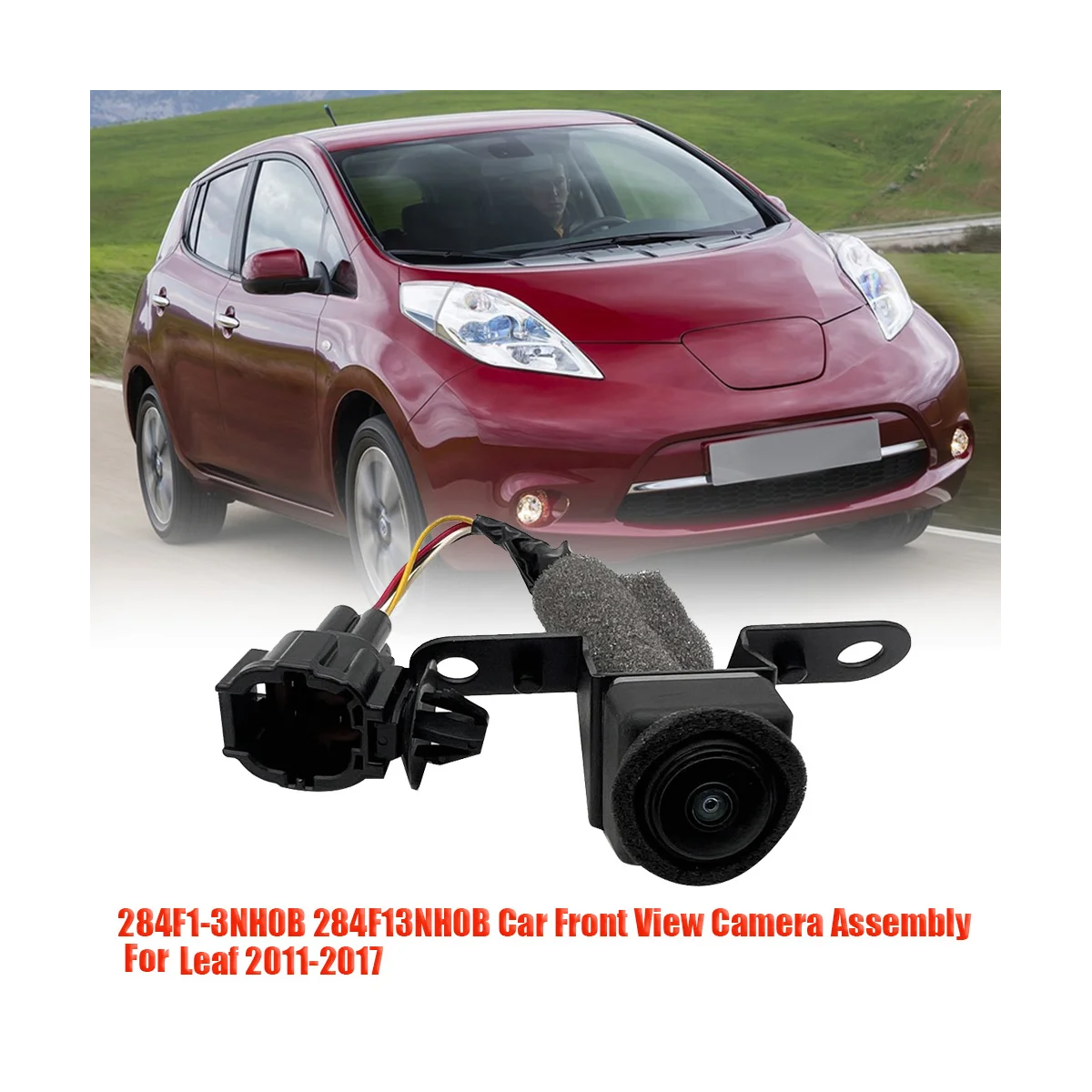 Нова 284F1-3NH0B камера за предно виждане на автомобили за Nissan Leaf 2011-2017 Асистент за паркиране Камера за заден ход 284F13NH0B