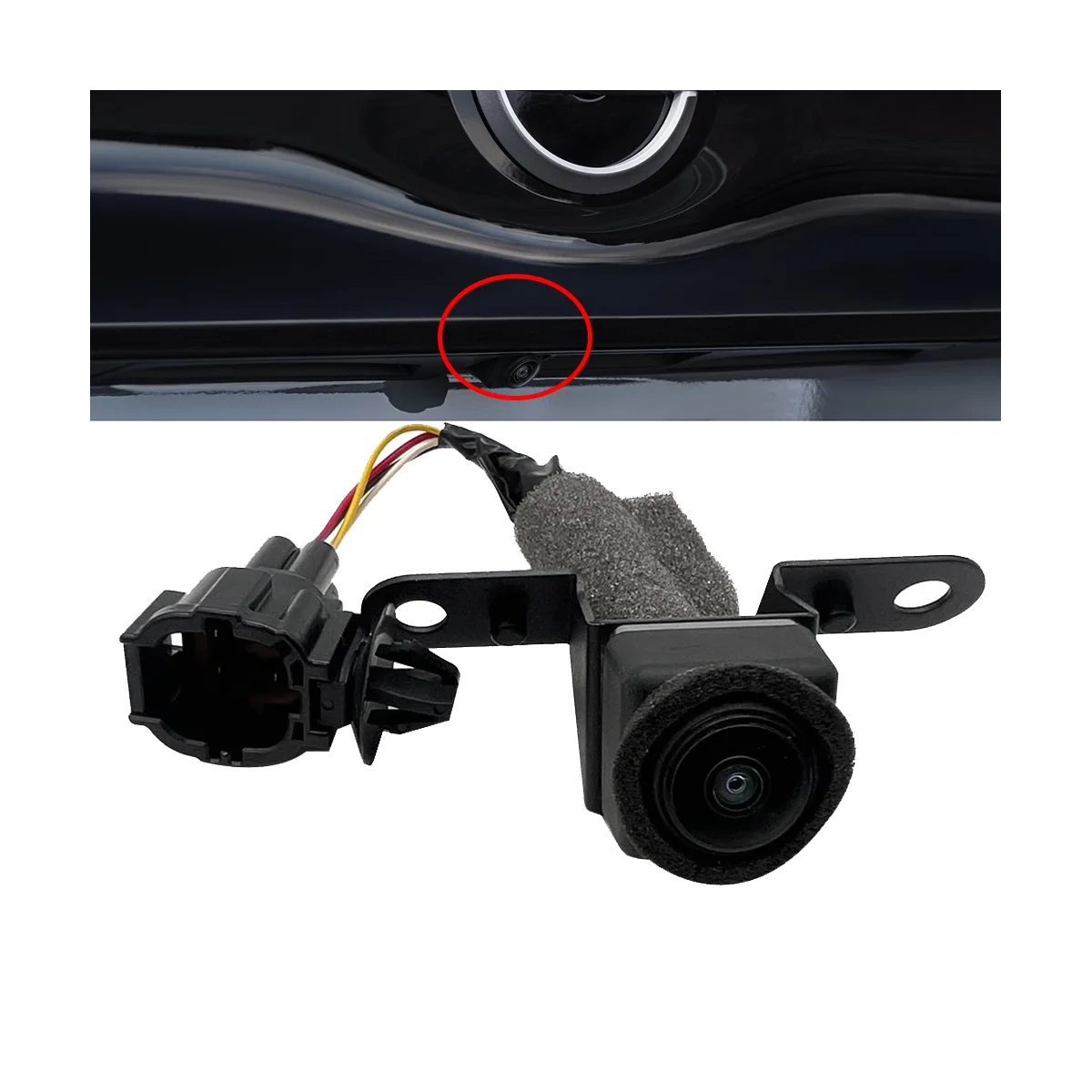 Нова 284F1-3NH0B камера за предно виждане на автомобили за Nissan Leaf 2011-2017 Асистент за паркиране Камера за заден ход 284F13NH0B