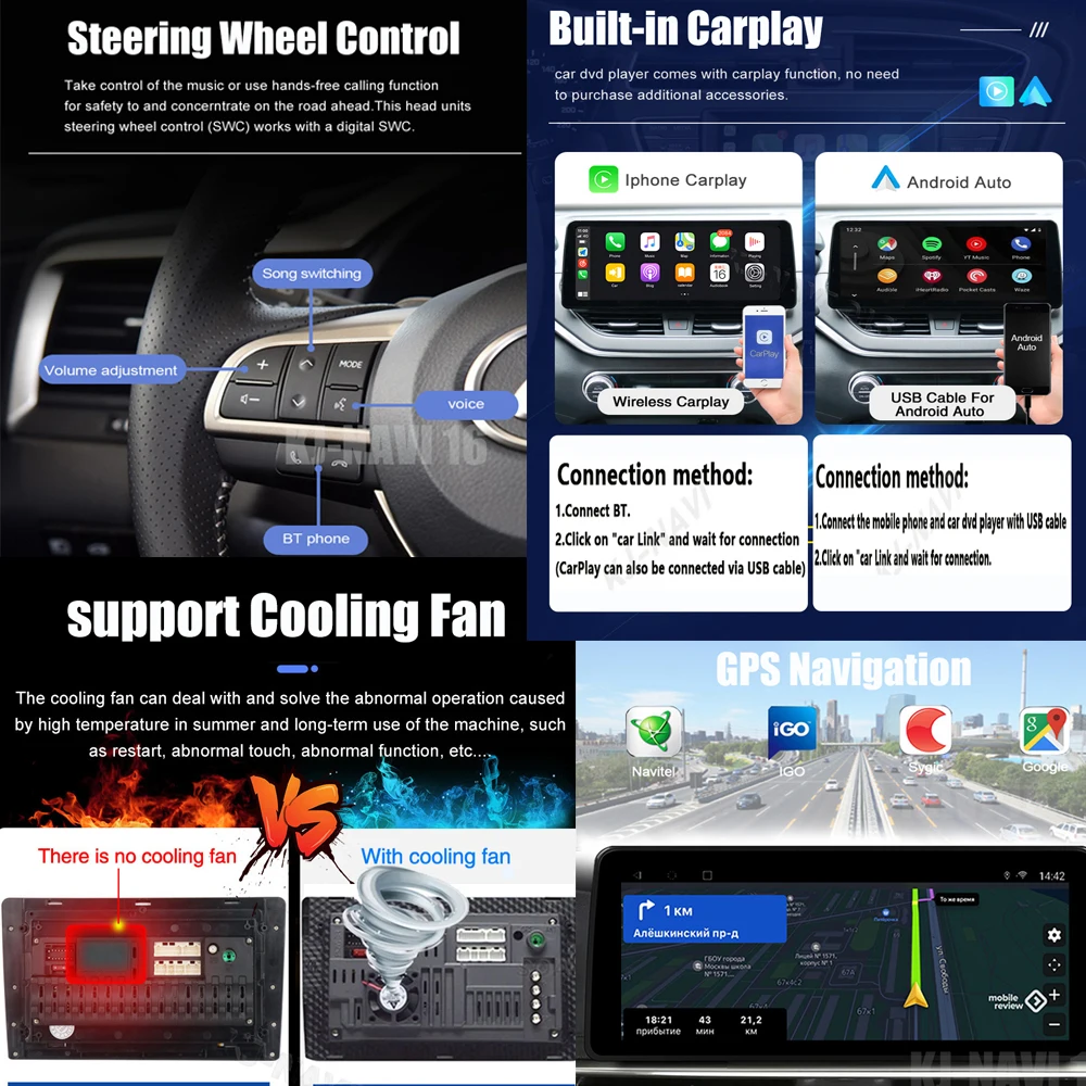 Android 13 Car Radio Screen 12.3inch За Peugeot 408 За Peugeot 308 308SW Мултимедиен плейър GPS стерео Вграден Carplay