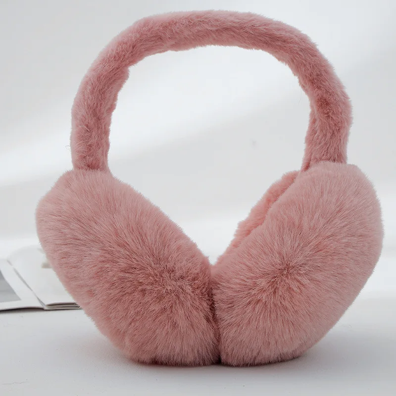 Нови антифони Дамски зимни сладки сгъваеми прости уши покритие защита на ушите корейски версия топлина плюшени топли антифриз наушници