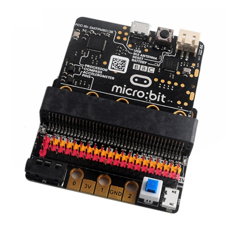 BBC Microbit Go Start Kit с Microbit BBC IO V2.0 разширителен борд DIY проекти Програмируем съвет за развитие на обучението