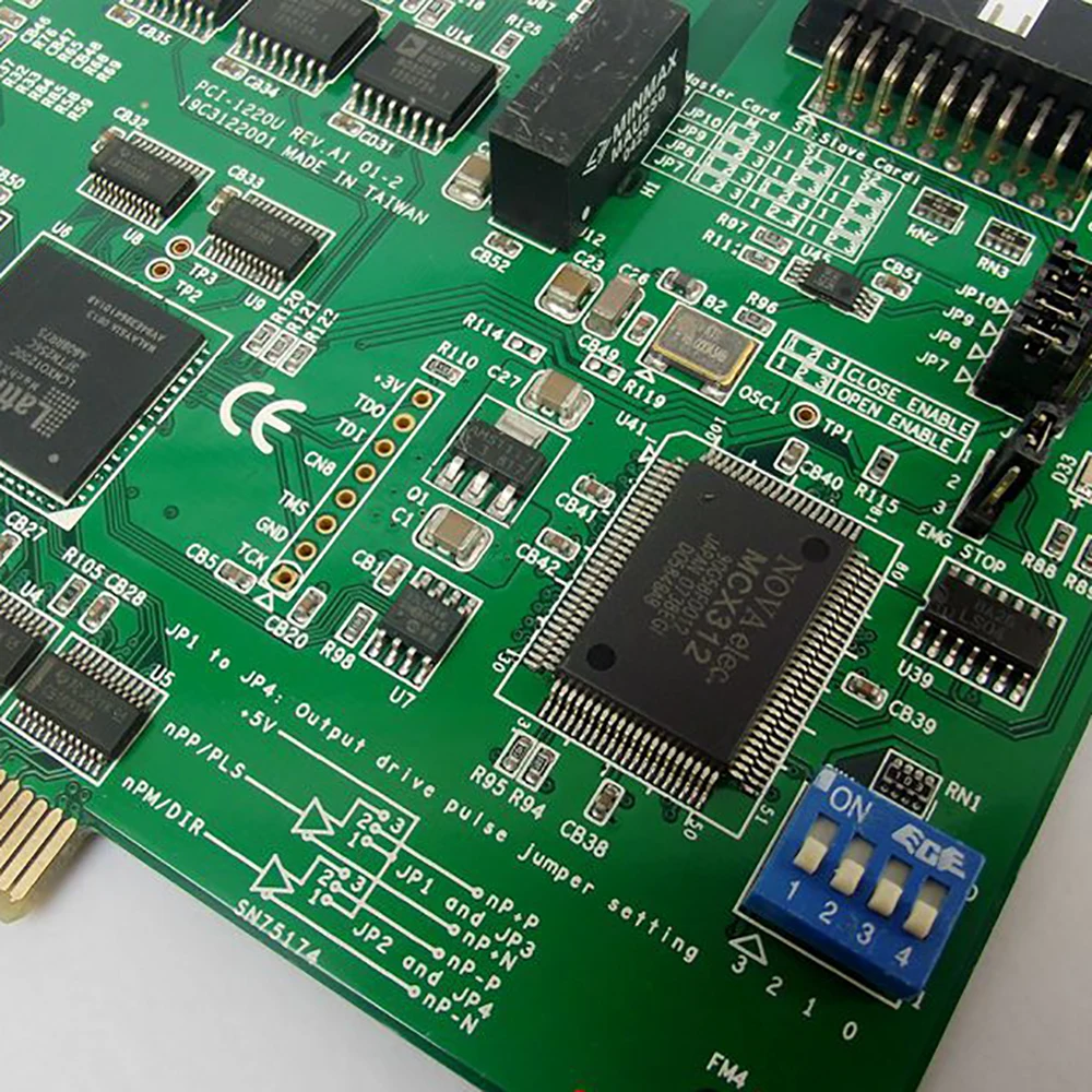 За Advantech 2-ос Universal PCI импулс тип степинг / серво мотор движение контрол карта PCI-1220U Rev.A1
