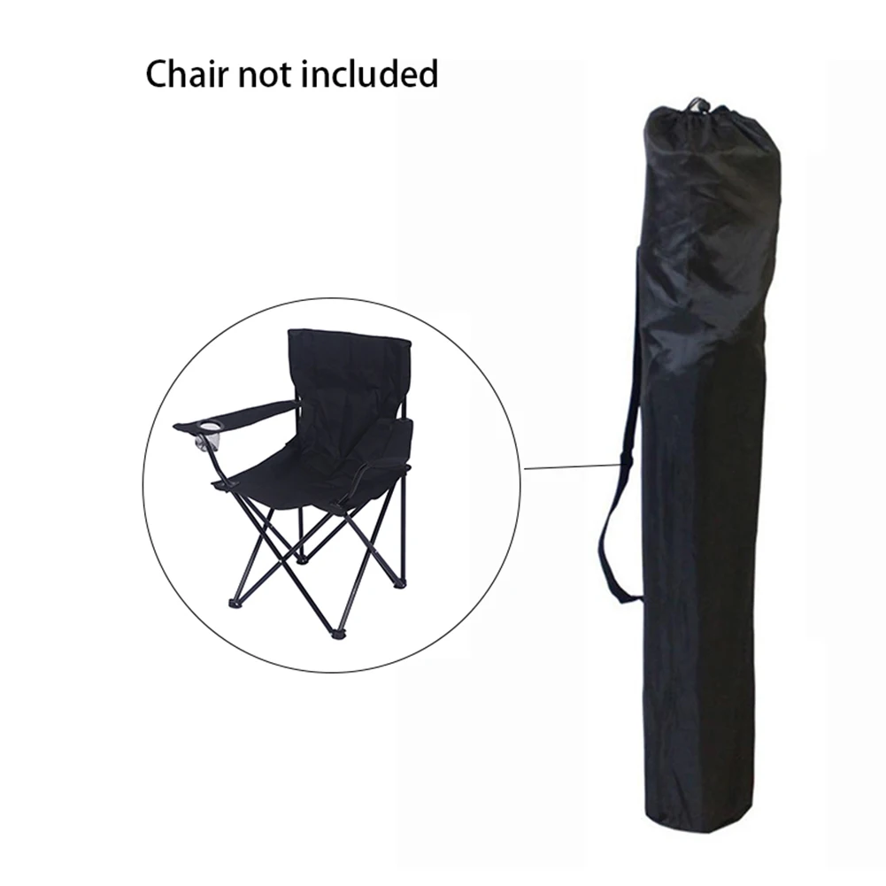 Сгъваем стол за съхранение чанта усилвател 1 бр 70g 74x22cm / 100x26cm / 65x13cm черен найлон каишка дизайн трайни и практични