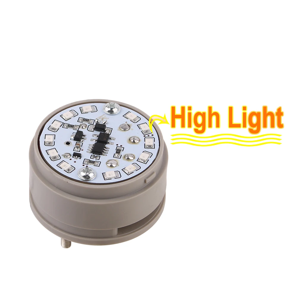  малък индикатор светлина Светкавица сигнал предупредителна лампа Мигаща аларма за сигурност 12V 24V 110V 220V LED червено синьо зелено жълто