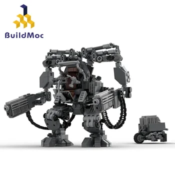 BuildMoc High-Tech Matrix APU Battle Matrixed Robot Building Blocks Set Mecha Machine Тухлена играчка Детски рожден ден Коледен подарък