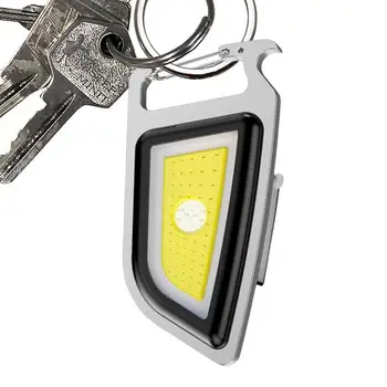 ключодържател LED работна светлина преносима LED светлина ключодържател фенерчета работа светлина бутилка отварачка малък джоб фенерче за къмпинг