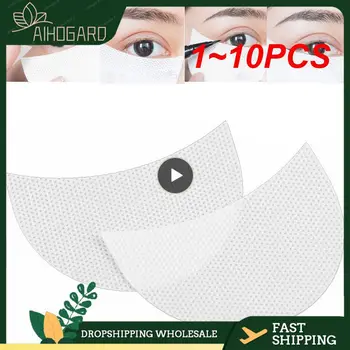 1~10PCS Стикер за сенки за очи Незабавен грим лист за сенки за очи Инструмент за грим за начинаещи Присаден трансфер Изолация на мигли