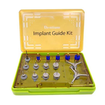 Trousse Dentium Guide Kit Drill Dental Bridge implant Instruments
