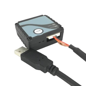 Вграден сканиращ модул 1D QR код Сканираща глава Индустриален 2D баркод скенер с фиксиран монтаж