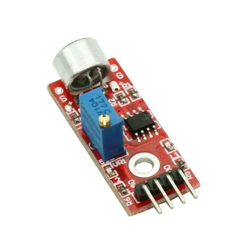 Високочувствителен микрофон Модул за откриване на звуков сензор за Arduino AVR PIC 5V DC захранване аналогов изходен модул NEW