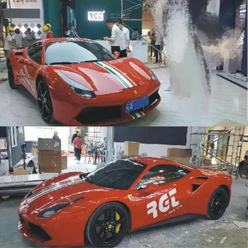 Стикери за кола ЗА Ferrari 458 F430 488 599 автомобил тялото екстериор персонализирани потребителски спортни стикер филм