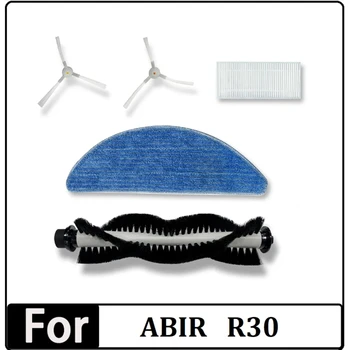 Аксесоари комплект за ABIR R30 робот прахосмукачка миещи се основната странична четка моп кърпа филтър резервни части