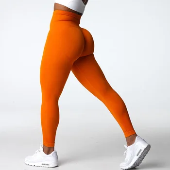 Безшевни гамаши жени спорт тънки шортичорапогащи фитнес висока талия жени облекло фитнес тренировка панталони женски панталони дропшипинг CK9001