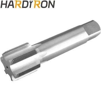 Hardiron M42X1 машина резба кран дясна ръка, HSS M42 x 1.0 прави нагънати кранове