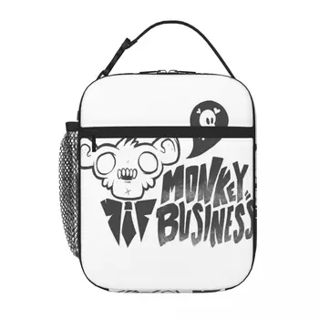Monkey Business Lunch Tote Lunch Bags Детска кутия за обяд Детска чанта за обяд