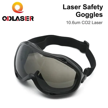 QDLASER 10600nm Co2 Fiber лазерни предпазни очила тип F OD6+ 10.6um защитни очила Защитни щитове за Co2 машини