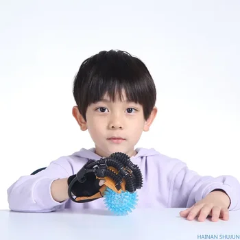 Детска семейна грижа Обучение за въздушно налягане Интелигентно възстановяване на инсулт на ръкавица за деца Детски робот за рехабилитация на ръце