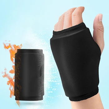 Гореща ръка крак китката лакът облекчение болка студена гореща студена терапия за многократна употреба лед пакет за наранявания гел каишка обвивка облекчение болка лед пакет