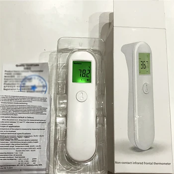 UX-A-02 Безконтактен инфрачервен термометър Ръчен термометър Термометър за чело Цифров LCD Измерване на телесната температура