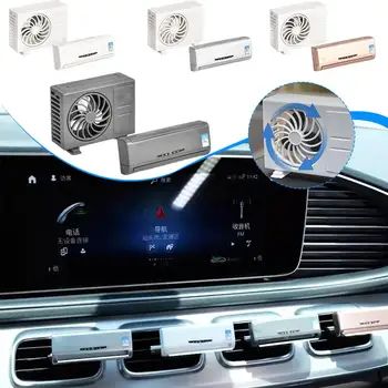 Ароматизатор за кола Мини климатик Модел Декоративен интериор Траен Авто Ароматерапия Орнаменти Аромат Mach Y3s6