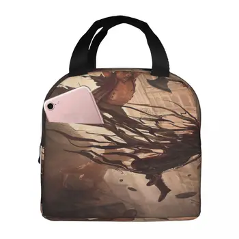 Mistborn The Final Empire Fanart Covers For Brandon Sanderson's Novel Lunch Tote Lunchbag Thermo Food Bag Lunch Bag For Kids