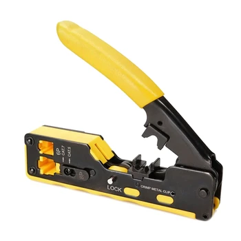 Cable Crimper Tools Cutter Network Forcep Клещи за клещи за кримпване на проводници Нови