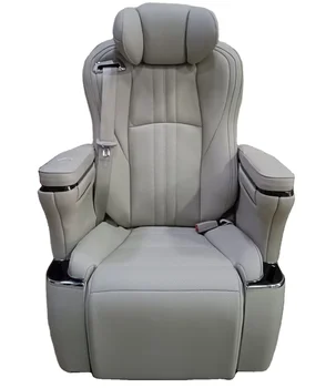Най-новият дизайн на седалките с регулируема облегалка за луксозни автомобили Кожена електрическа седалка за кола Луксозно столче за кола с USB зареждане