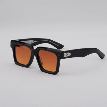 BELIZE JMM Слънчеви очила за мъже Ацетат квадратни очила дизайнер марка ръчно изработени очила жени най-високо качество слънчеви очила