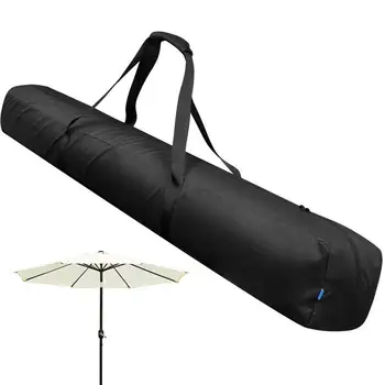 Patio чадър чанта за носене сгъваема плажна чанта за чадър водоустойчива чанта за носене 57 инчов чадър чанта за съхранение на плажен чадър