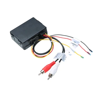 12V ABS кола оптично влакно декодер кутия аудио конвертор с кабел за Mercedes Benz CLS / E / CLK / SL / SLK Резервна част за кола
