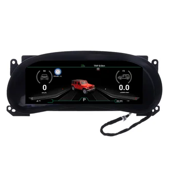 12.3'' Автомобилен LCD плейър за табло за Jeep Wrangler 3 JK 2010-2017 Автомобилен LCD инструментален панел Модифициран и подобрен цифров клъстер