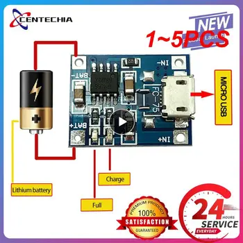  1 ~ 5PCS 18650 литиева батерия защита съвет тип-c / микро / мини USB зареждане модул TP4056 със защита една плоча модул