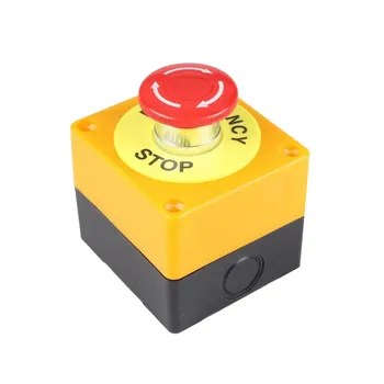 Авариен бутон за свързване за блокировка на лазерна машина