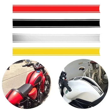 Мотоциклет резервоар за гориво капак стикери Pinstripes отразяващи стикери Moto DIY стайлинг стикери и стикери аксесоари 50 * 4.5cm