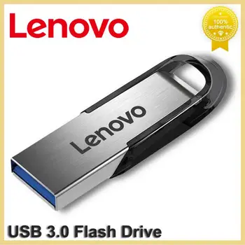Lenovo USB 2TB метална флаш памет 1TB 512GB 256GB високоскоростна USB 3.0 флаш писалка преносима водоустойчива писалка 128GB U стик