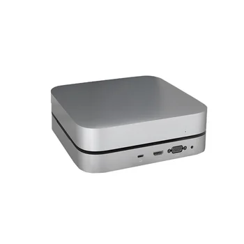 За Apple Computer Mac Mini Dock Docking Station Вградена кутия за твърд диск Удобна преносима докинг станция 13 в 1