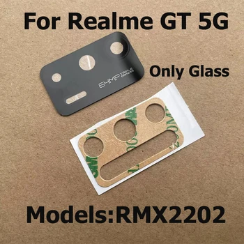 оригинал за Realme GT 5G задна задна камера стъклен обектив капак замяна с лепило стикер ремонт Pats