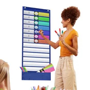 График на класовете Дневен график за детска градина Джобна диаграма График на класовете, за да планирате деня на класната стая или да показвате ежедневни учебни думи