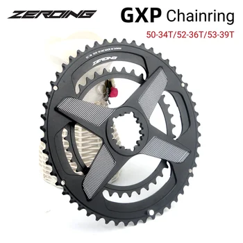GXP ROAD Bike Chainwheel 20s / 20Speed Chainring 50-34T 52-36T 53-39T Сгъваемо зъбно колело 9/10/11/12s за SHIMANO SRAM части