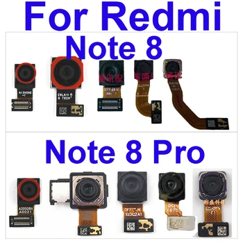 Основен заден фронт камера Flex кабел за Xiaomi Redmi Note 8 8 Pro за Redmi Note 8 Pro Обърната задна камера Модел Части за ремонт на телефони