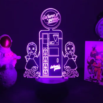 Shooter игра BioShock Infinite 3D нощна светлина за деца спалня декорация рожден ден подарък LED нощна лампа