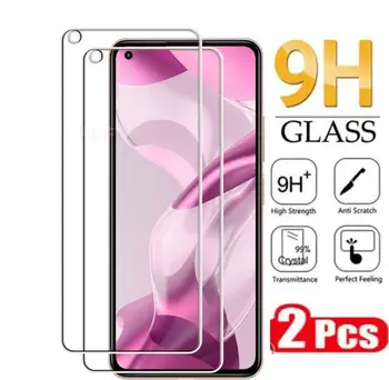 2PCS защита закалено стъкло за Xiaomi Mi 11 Lite 4G 5G NE 6.55