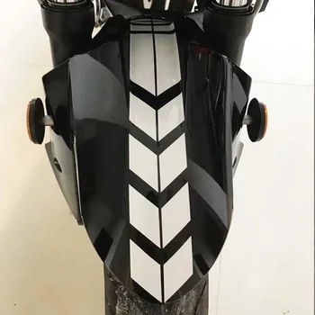 Мотоциклет стрелка ивица стикери Fender паста водоустойчив маслоустойчив отразяващ стикер мотоциклет лента Decal аксесоари
