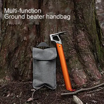 Ground нокти торбичка открит къмпинг оборудване кол чанти за съхранение Аксесоари за палатки Hammer вятърно въже палатка колчета нокти чанта за съхранение