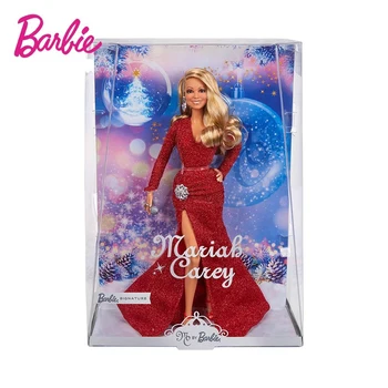 Барби Марая Карай кукла празник празник колекционерски аниме действие фигура блестящ червена рокля сребърни аксесоари модел подаръци