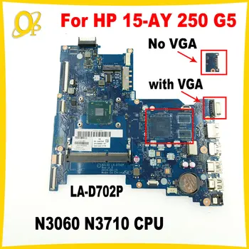 BDL50 LA-D702P дънна платка за HP 15-AY 250 G5 лаптоп дънна платка 858585-001 858585-601 с N3060 N3710 CPU DDR3 Напълно тестван
